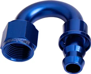 400 Series Push Lock 180° Hose End -6AN AF406-06