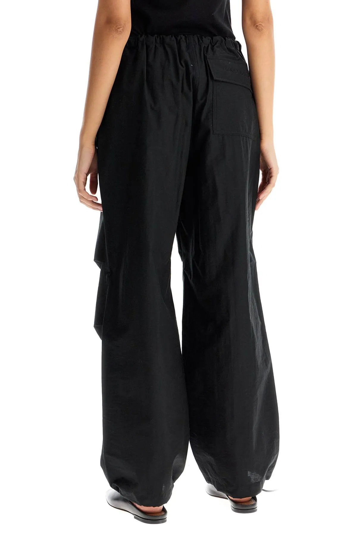 Acne Studios cotton blend parachute pants for men