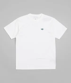 Adidas 4.0 Logo T-Shirt - White / Legacy Teal