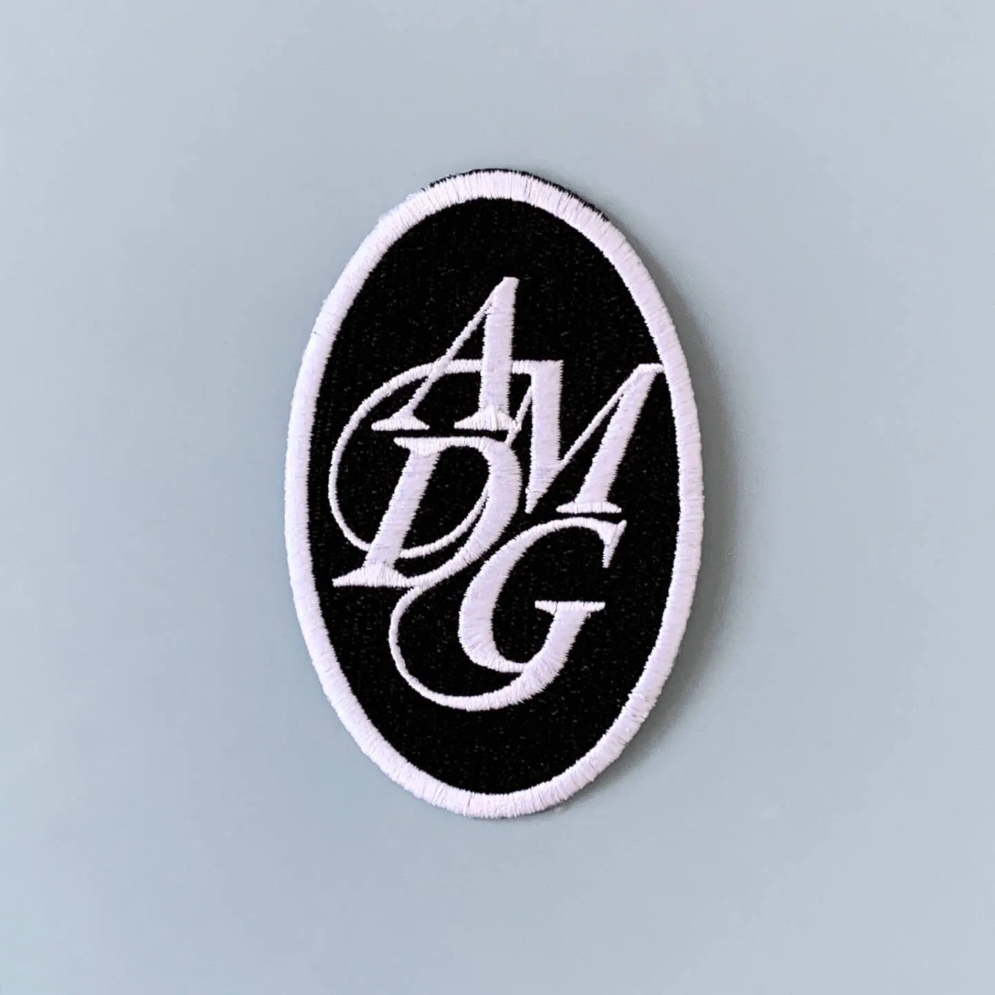 AMDG Embroidered Patch