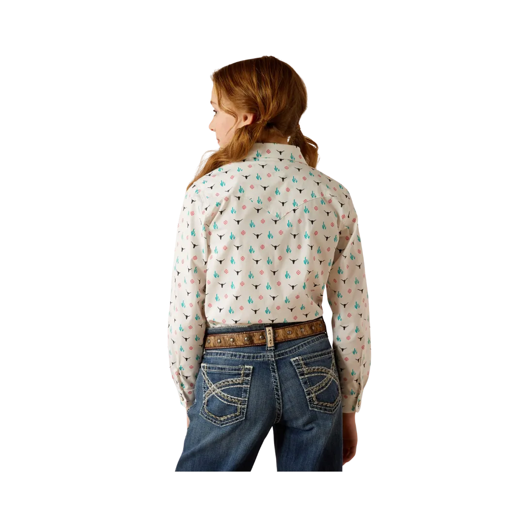 Ariat Kid's Steer Garden Shirt