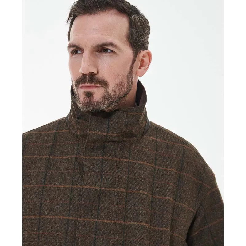 Barbour Beaconsfield Tweed Mens Jacket - Burnhill Brown Check