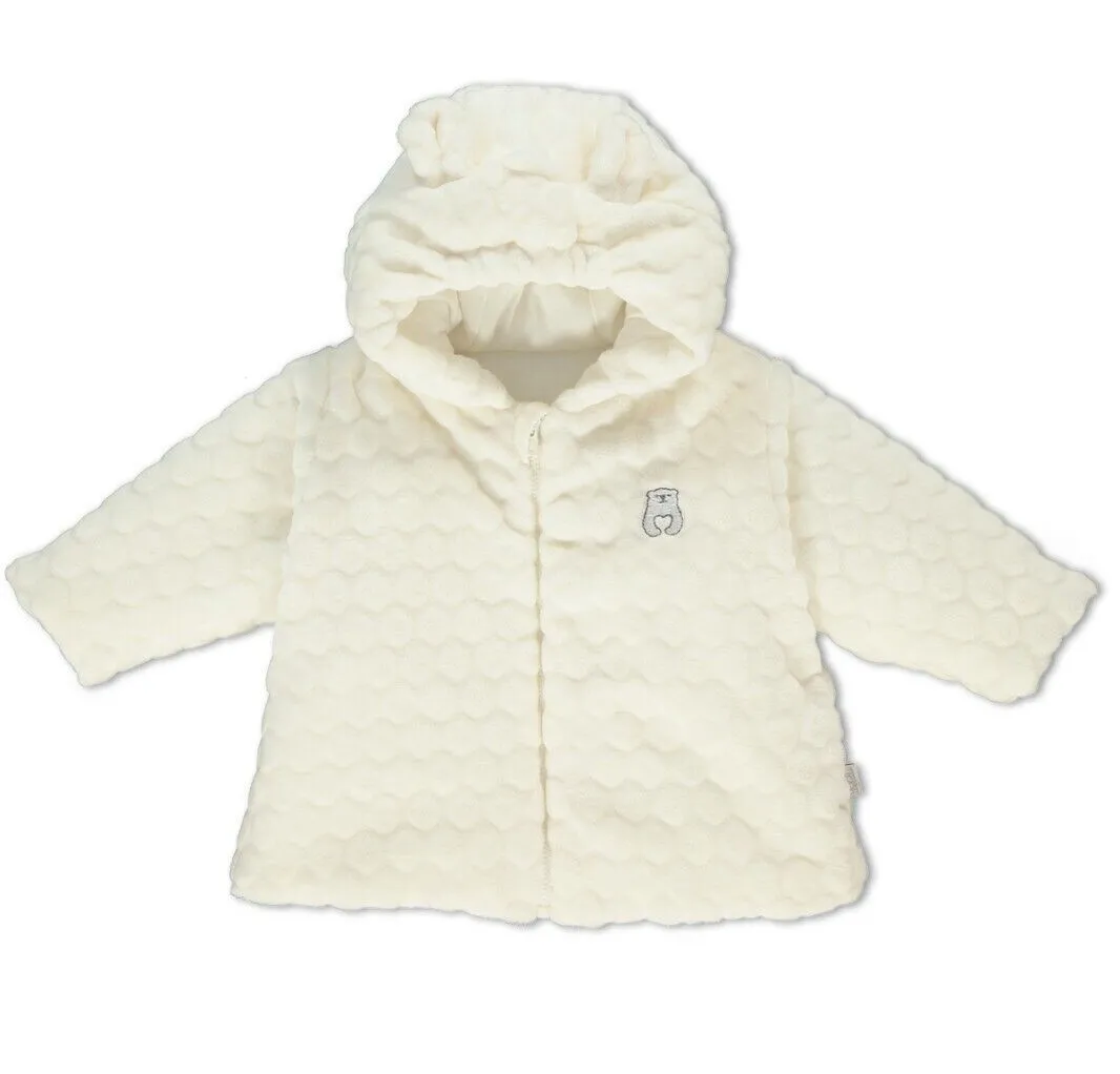 Bebetto Faux Fur Baby Jacket Ivory (9mths-2yrs)