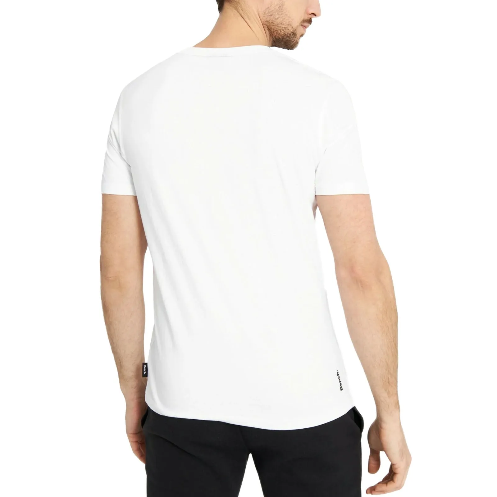 Bench Mens Leandro Short Sleeve Cotton T-Shirt