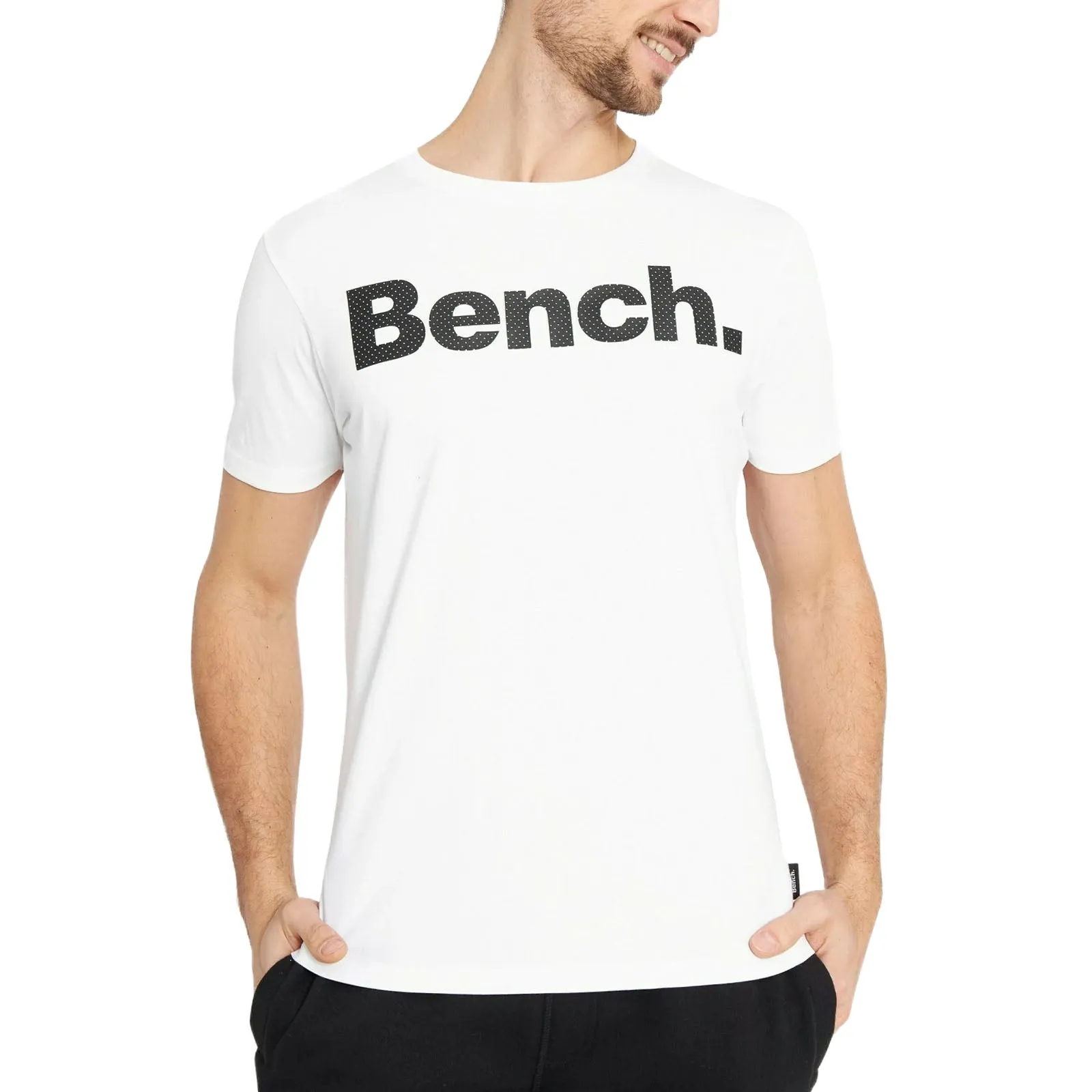 Bench Mens Leandro Short Sleeve Cotton T-Shirt