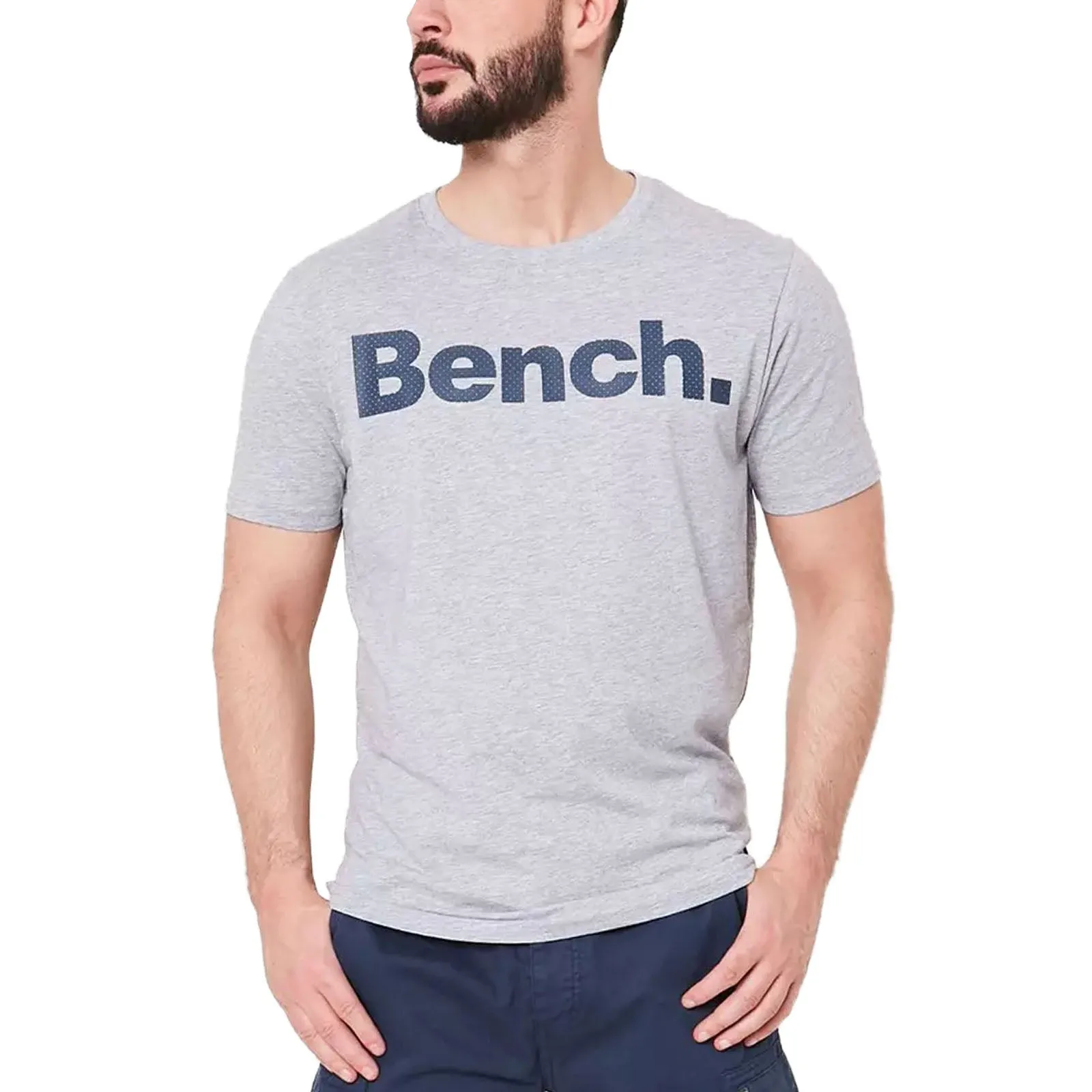 Bench Mens Leandro Short Sleeve Cotton T-Shirt