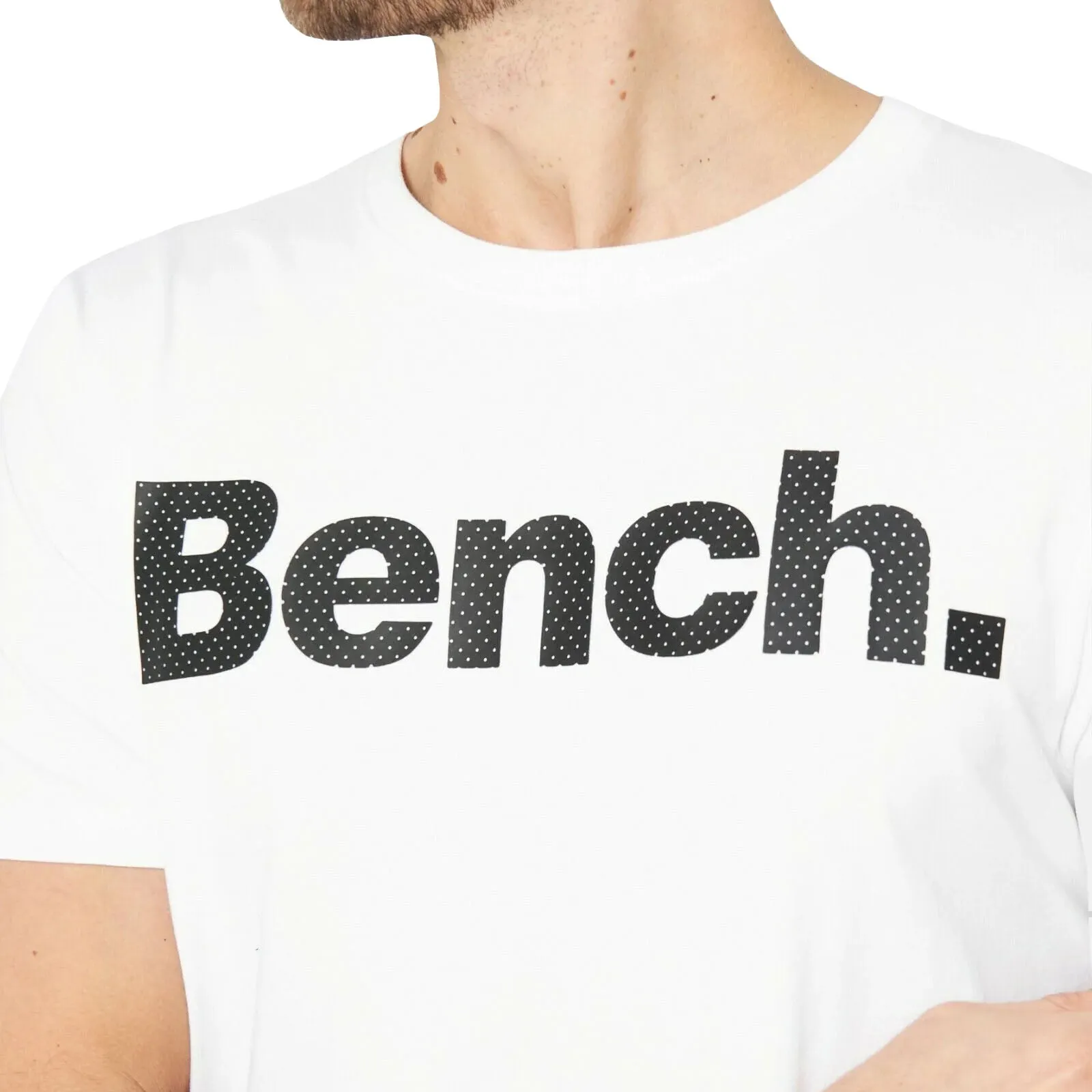 Bench Mens Leandro Short Sleeve Cotton T-Shirt