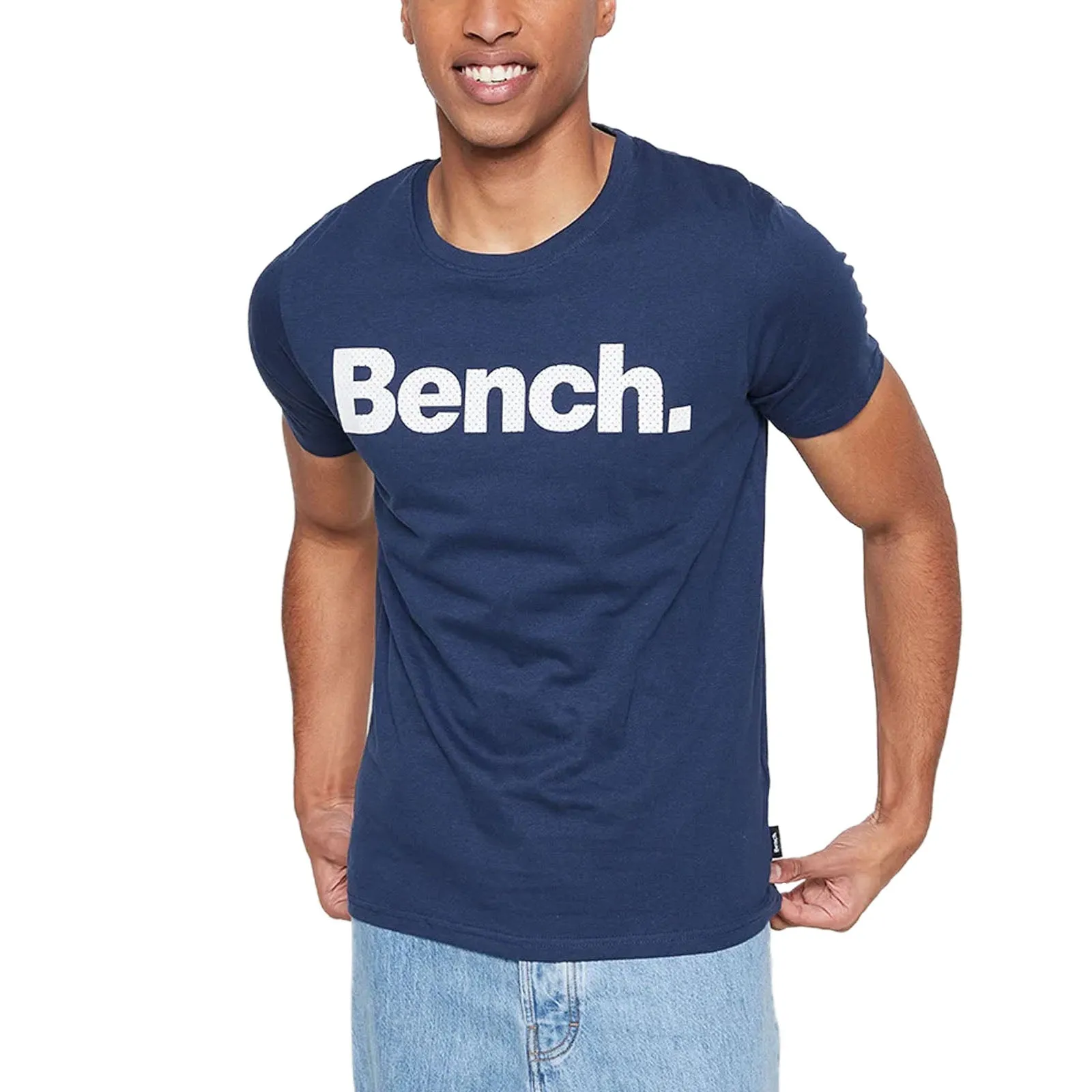 Bench Mens Leandro Short Sleeve Cotton T-Shirt