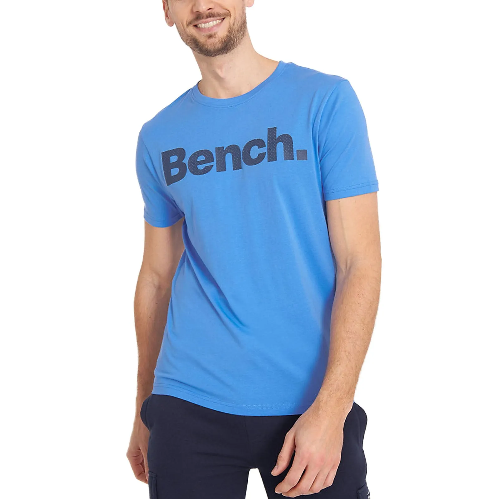 Bench Mens Leandro Short Sleeve Cotton T-Shirt