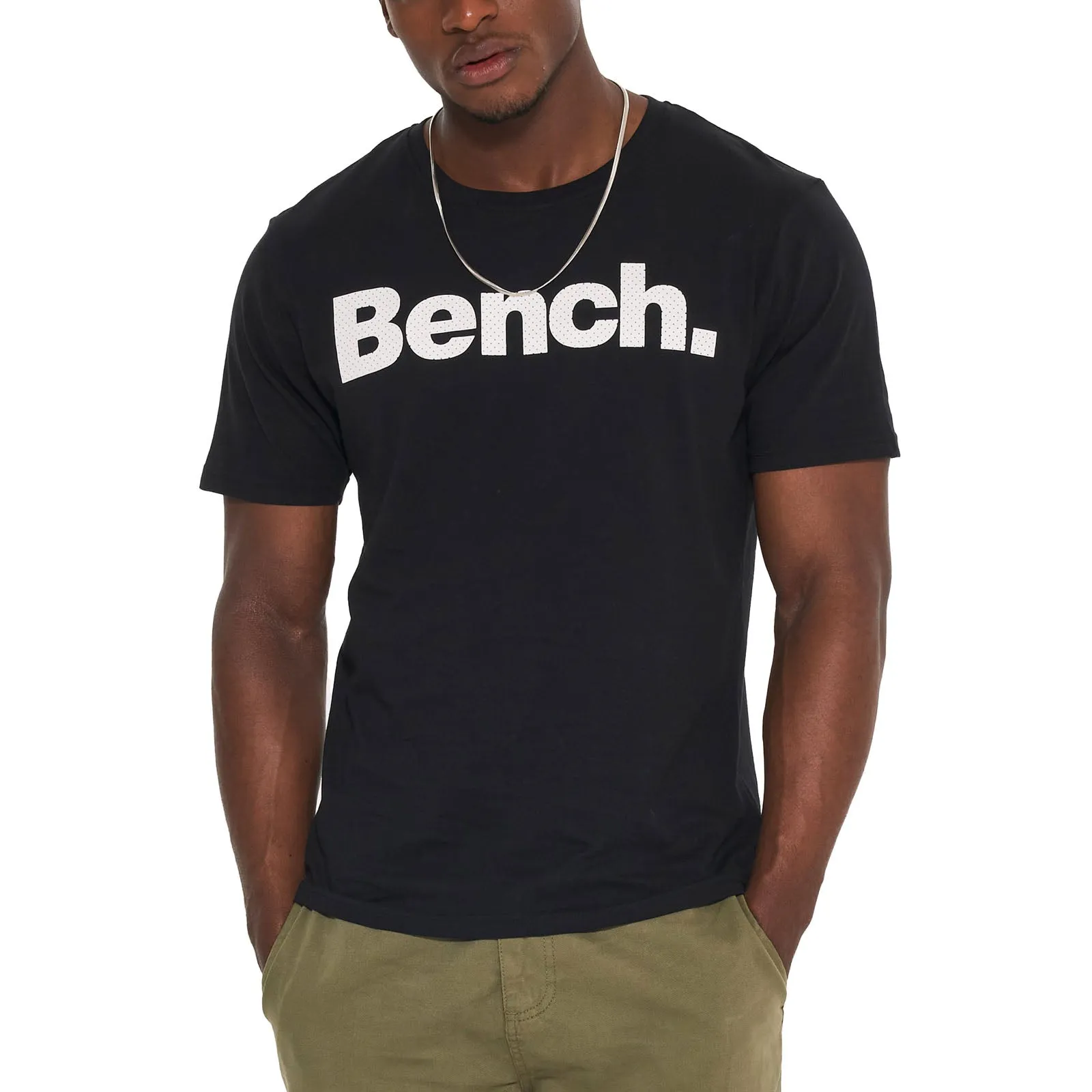 Bench Mens Leandro Spots Short Sleeve T-Shirt