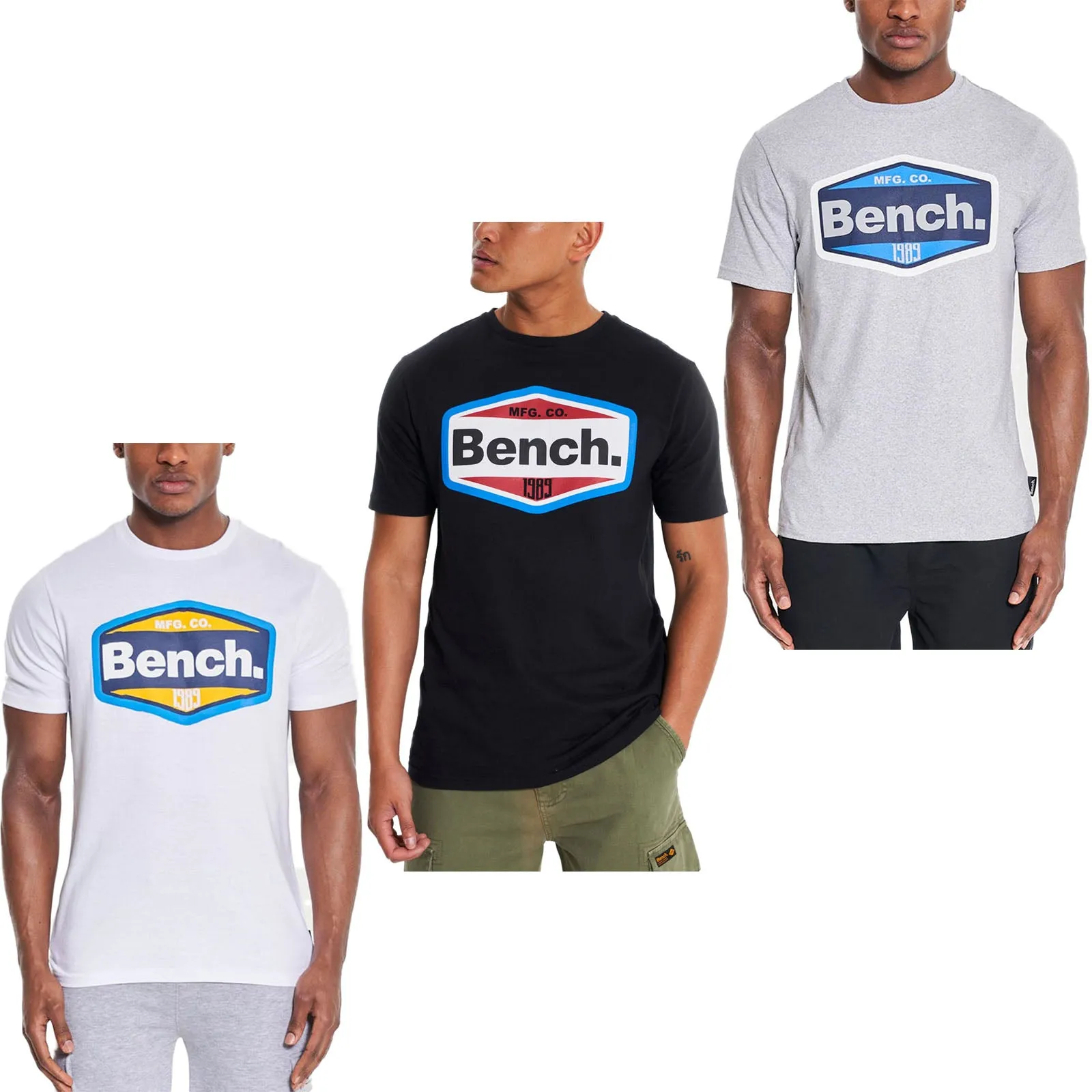 Bench Mens Thaniel Short Sleeve T-Shirt