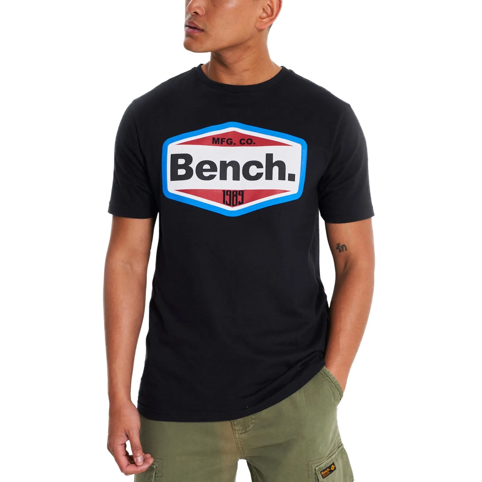 Bench Mens Thaniel Short Sleeve T-Shirt