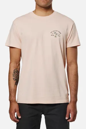 BERMUDA TEE - Pink Sand Wash