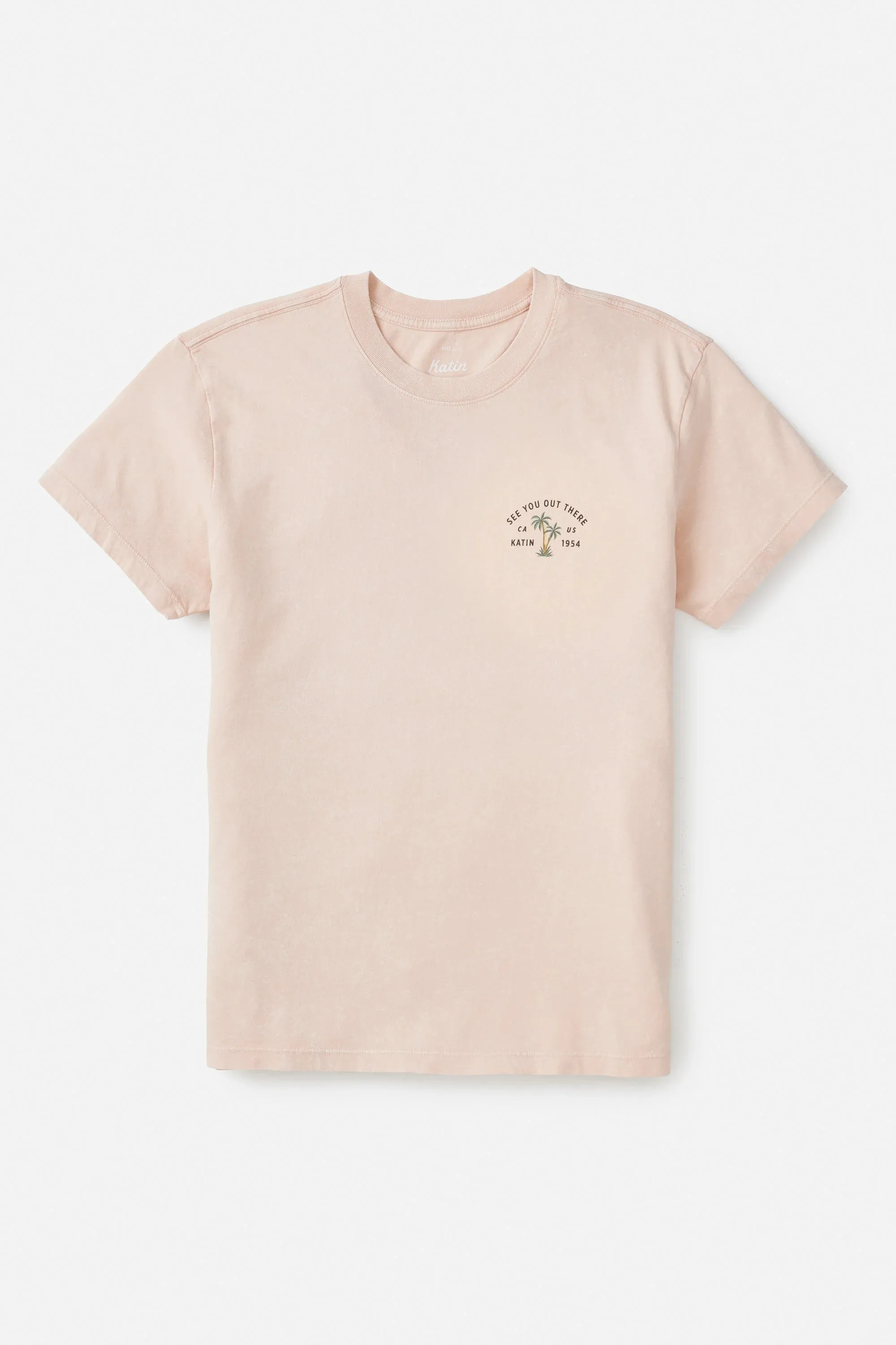 BERMUDA TEE - Pink Sand Wash