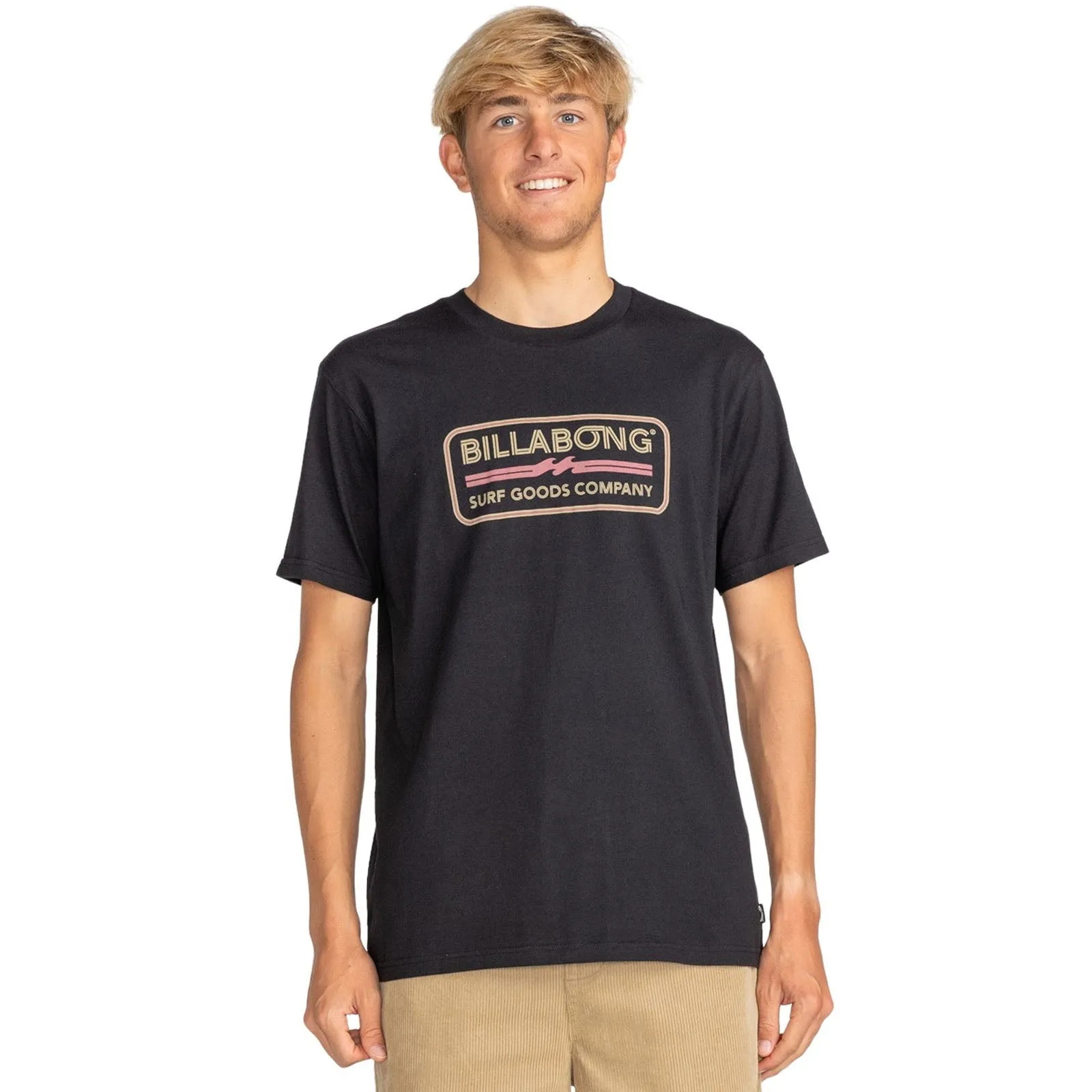 Billabong Mens Trademark Crew Neck T-Shirt