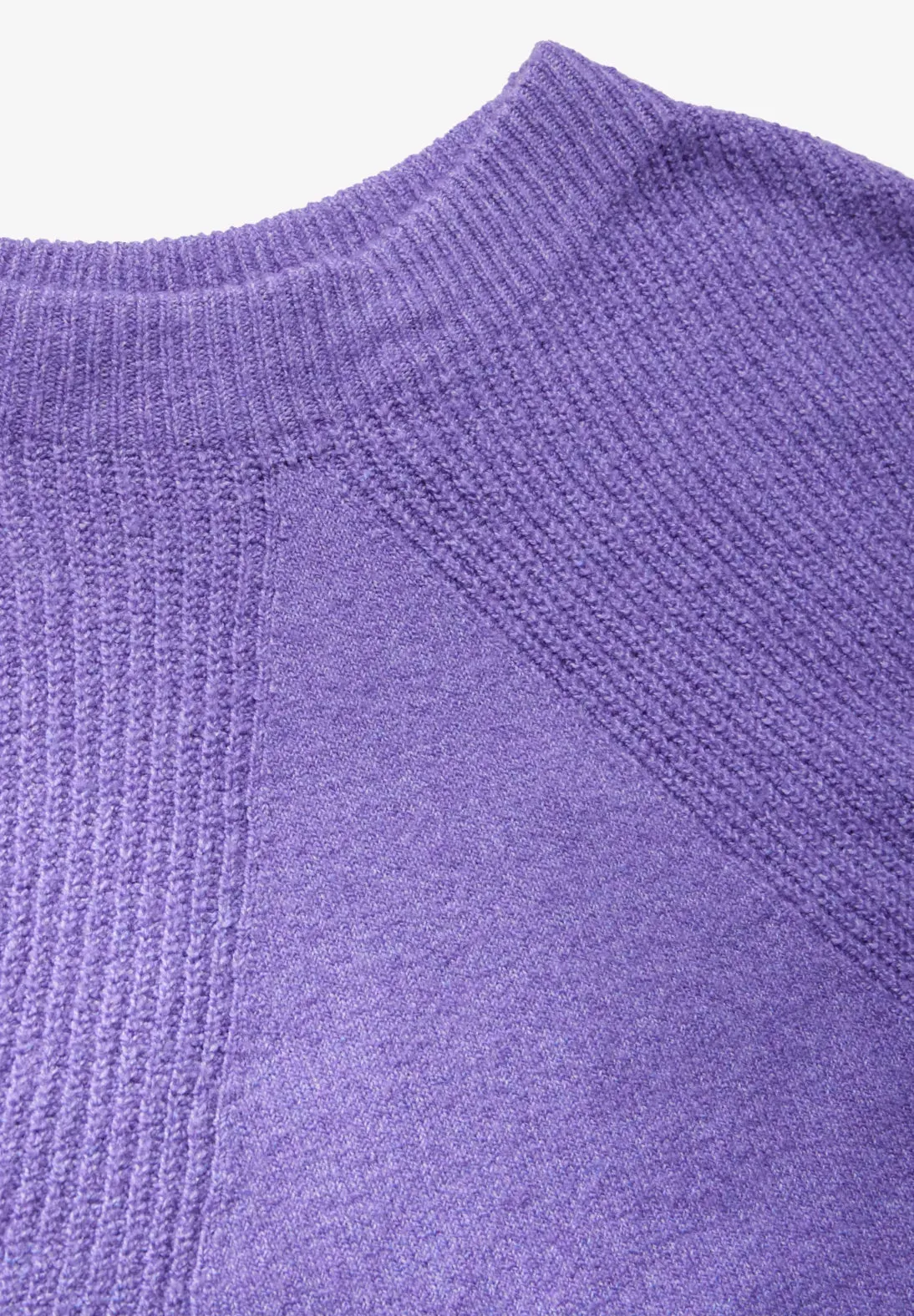 Cecil Sleeveless turtle neck knit in Lilac or Charcoal