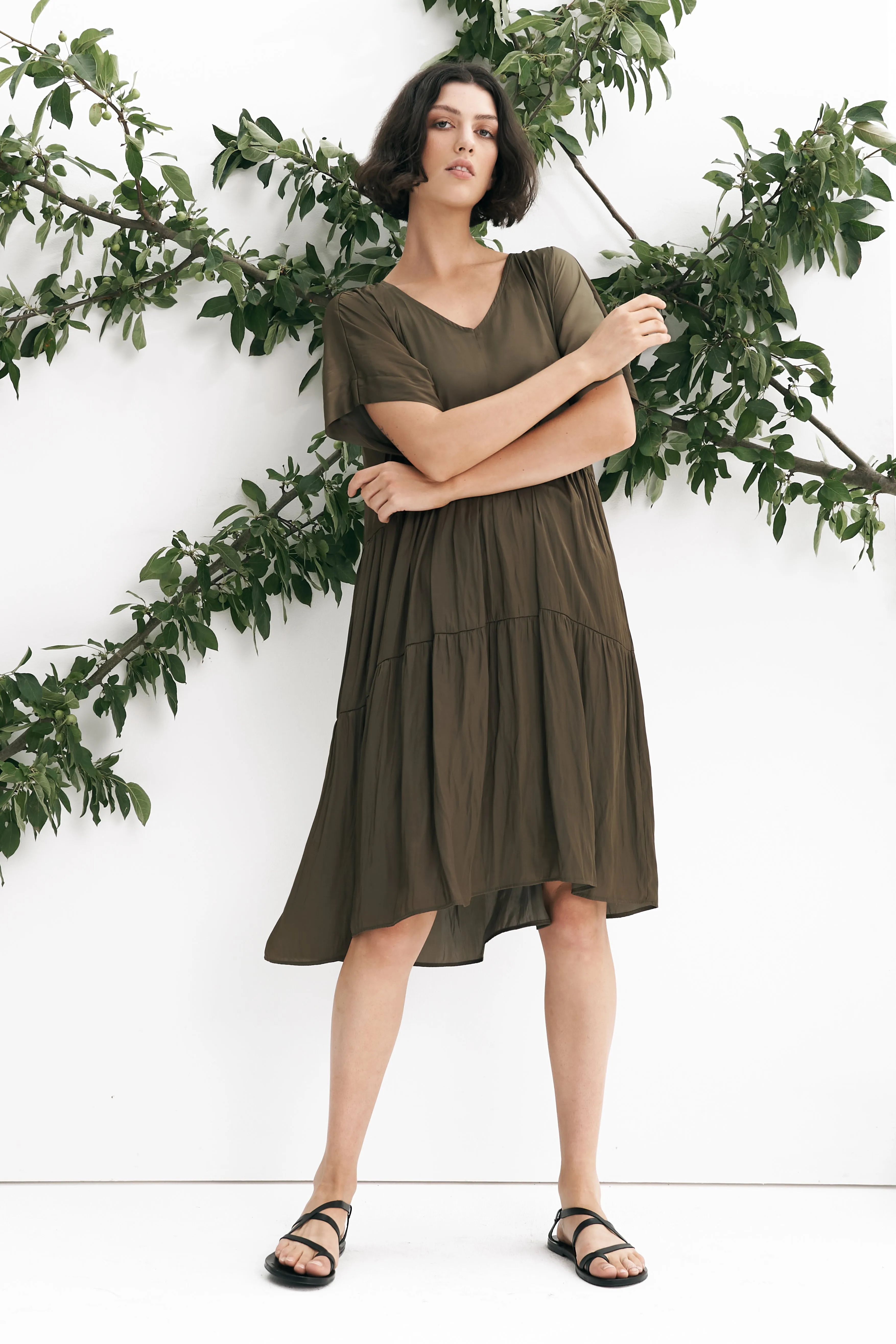 Ele Dress- Leaf