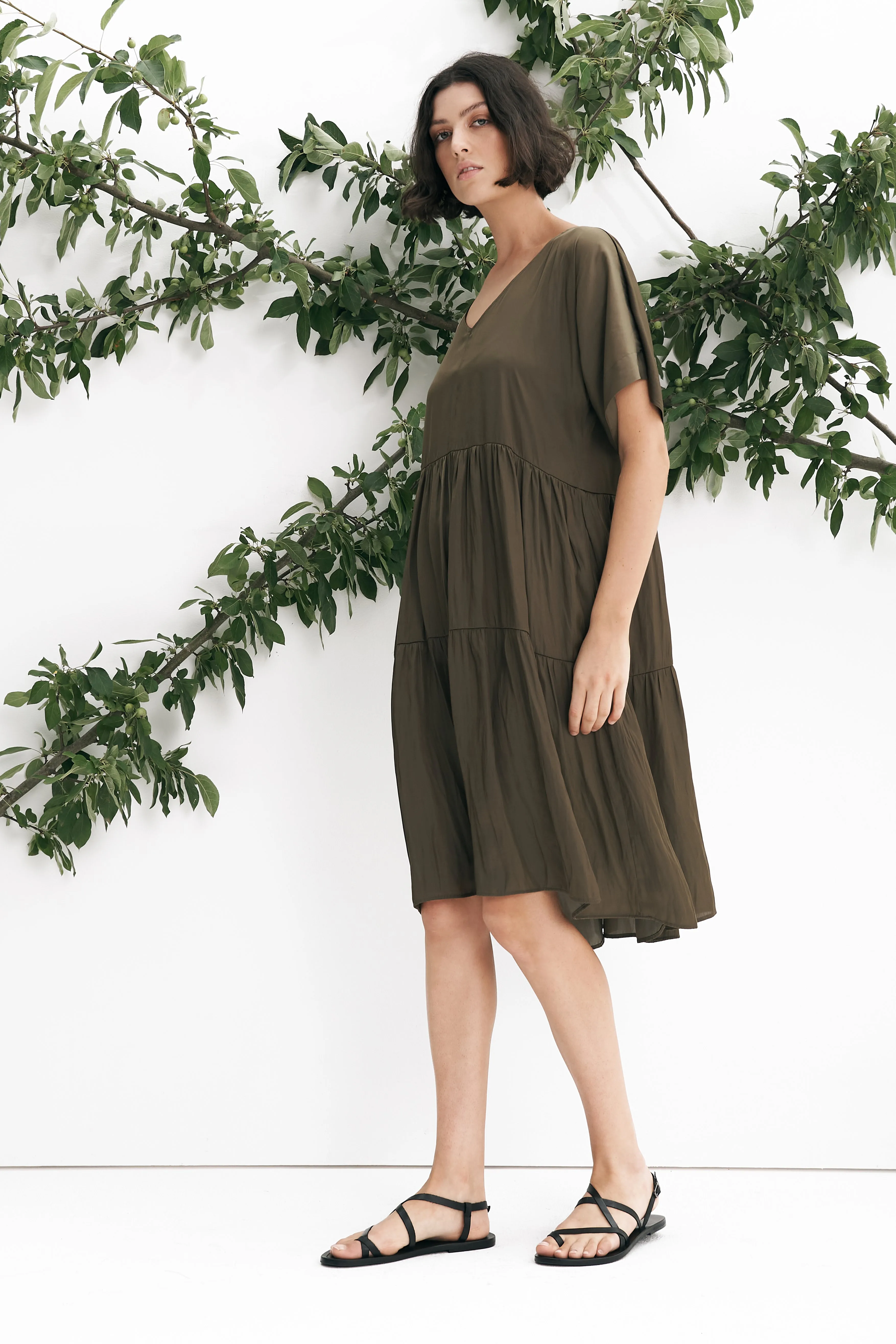 Ele Dress- Leaf