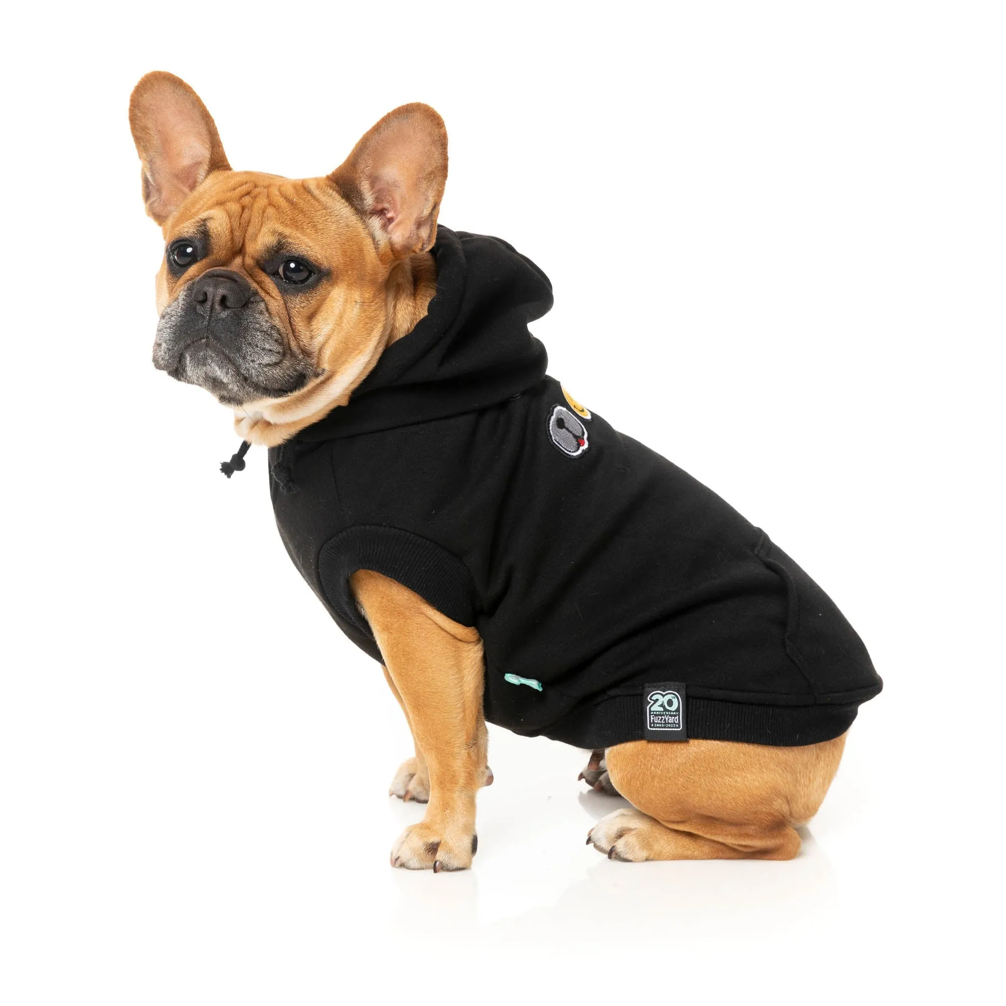 FuzzYard Dog Apparel Wooftagram Hoodie Black Size 2 XSmall***