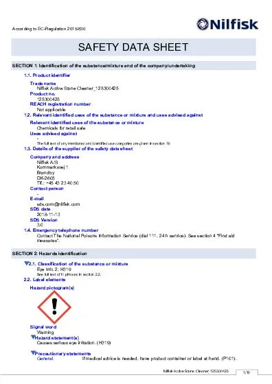 Gerni Hot Water Pressure Washer SV1 Anti-Stone Preventive Agent To Inhibit Formation Of Scale