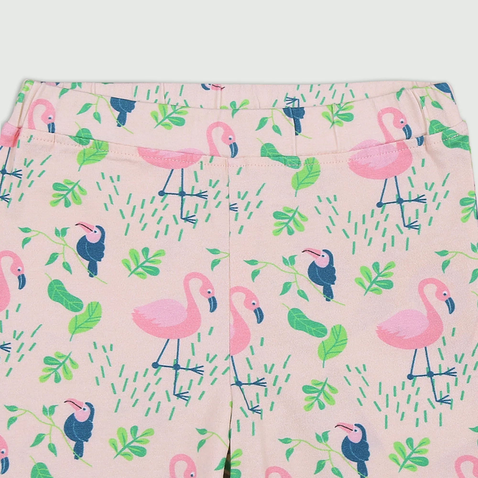 Girl Leggings - Flamingo Forest