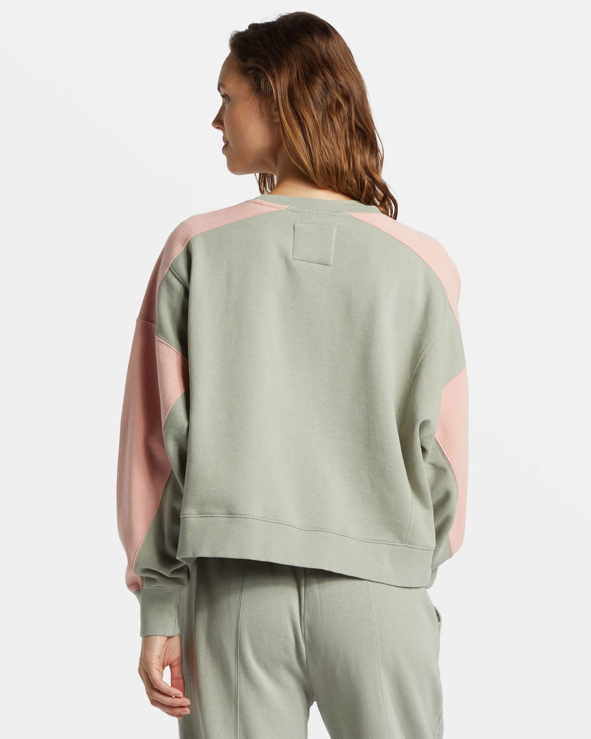 Hike Date Pullover Sweatshirt - Seagrass