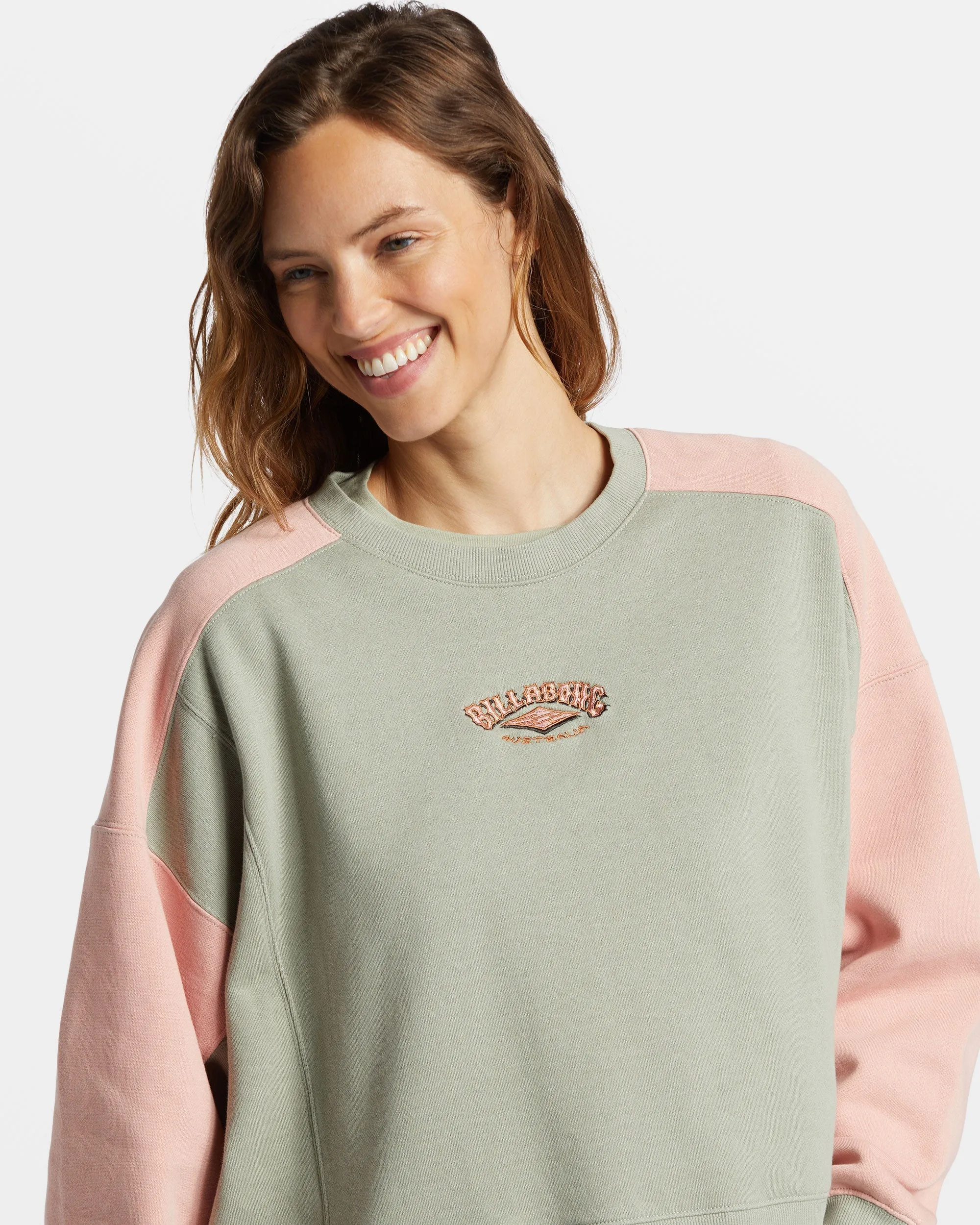 Hike Date Pullover Sweatshirt - Seagrass