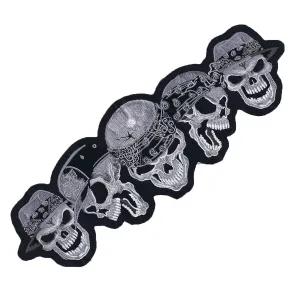 LT30160 - THUG SKULLS : 6X14 IN