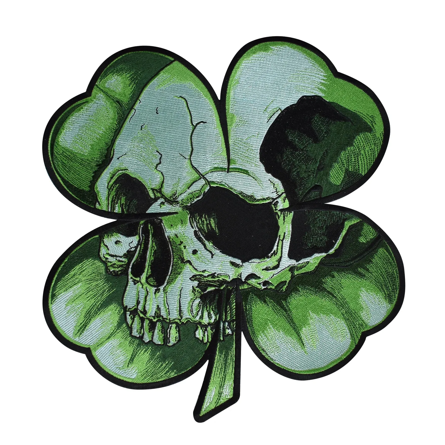 LT30246 SKULL CLOVER : 11.5"x12.5"