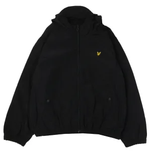 Lyle & Scott Junior Black Lightweight Hooded Jacket