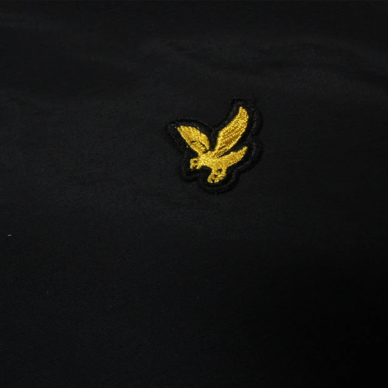 Lyle & Scott Junior Black Lightweight Hooded Jacket