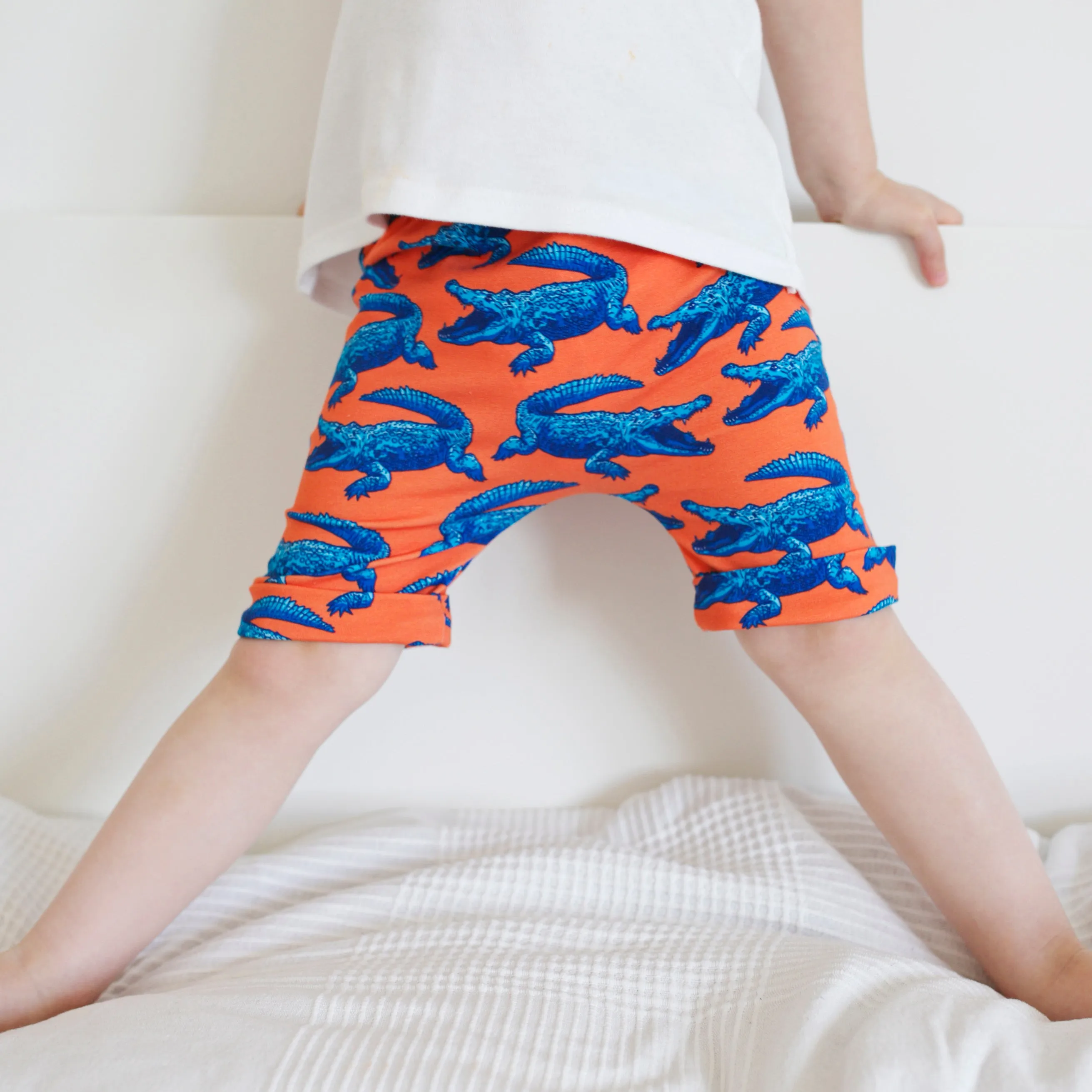 Mutant Crocodile print Shorts