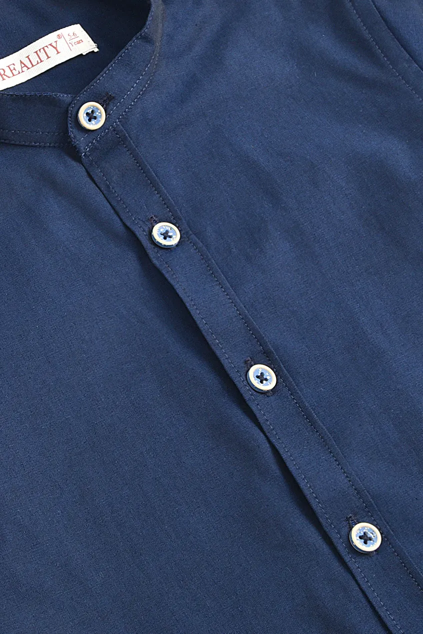 Navy Basic Casual Shirt