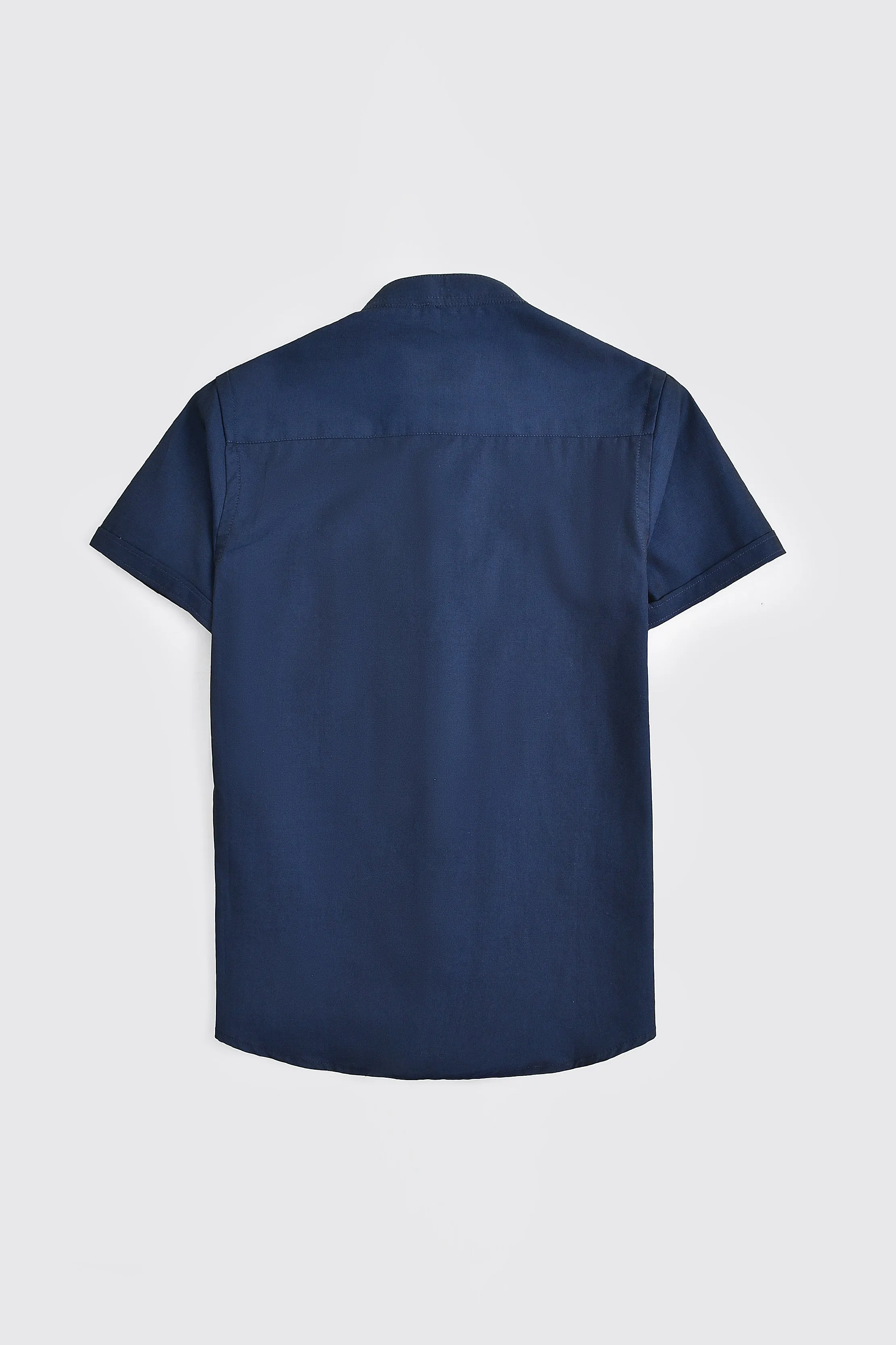 Navy Basic Casual Shirt