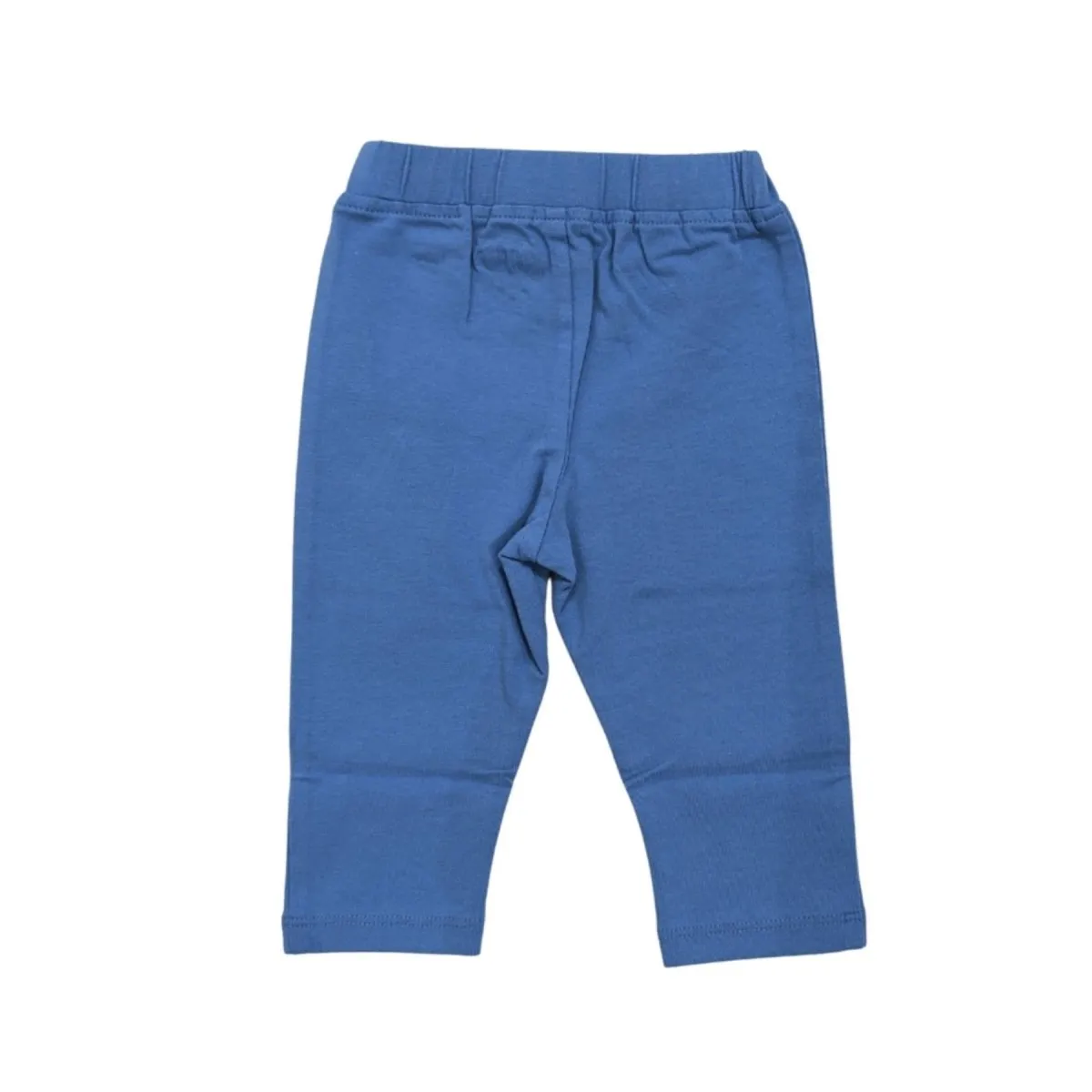 Organic Cotton Baby Girl Leggings - Blue