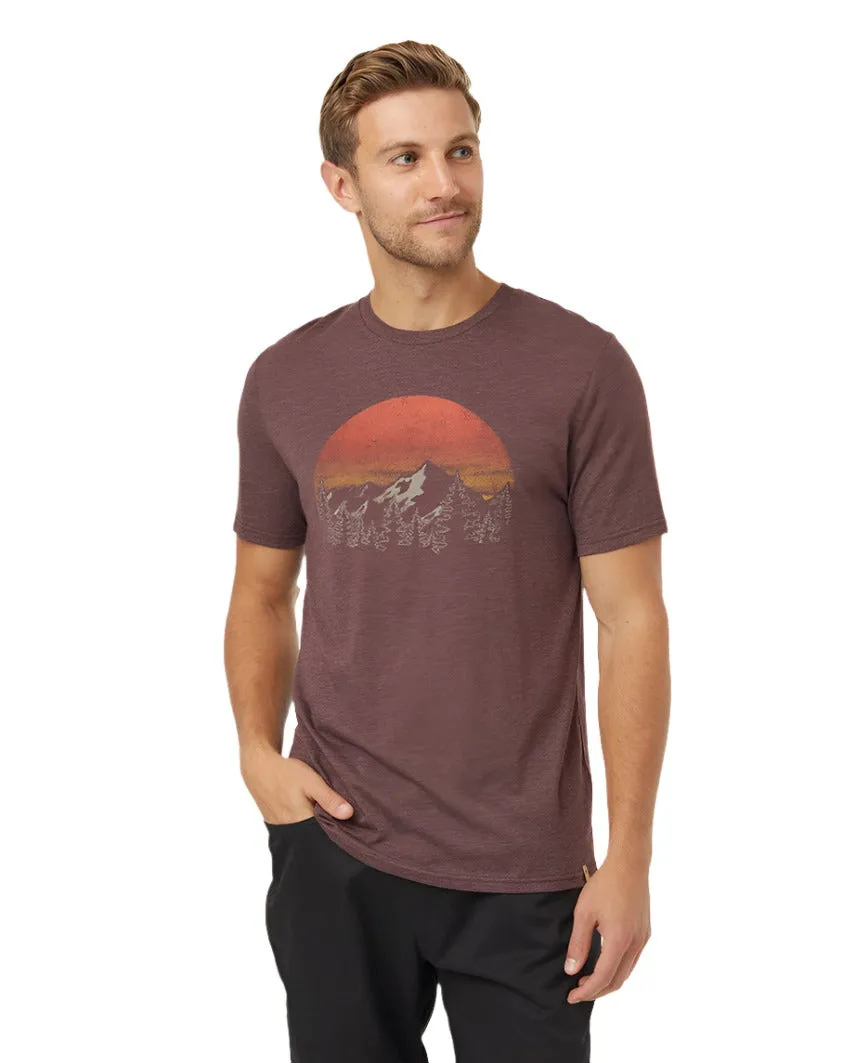 Tentree T-Shirts - Men's Vintage Sunset