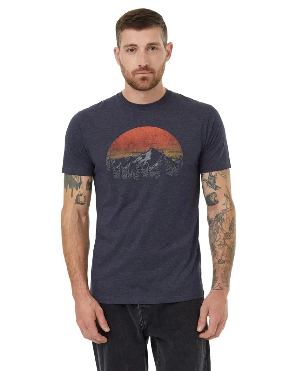 Tentree T-Shirts - Men's Vintage Sunset