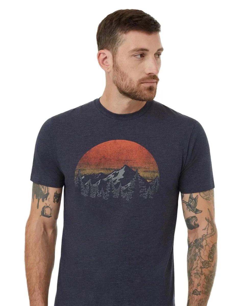 Tentree T-Shirts - Men's Vintage Sunset