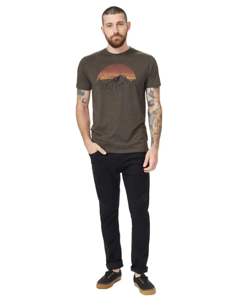 Tentree T-Shirts - Men's Vintage Sunset