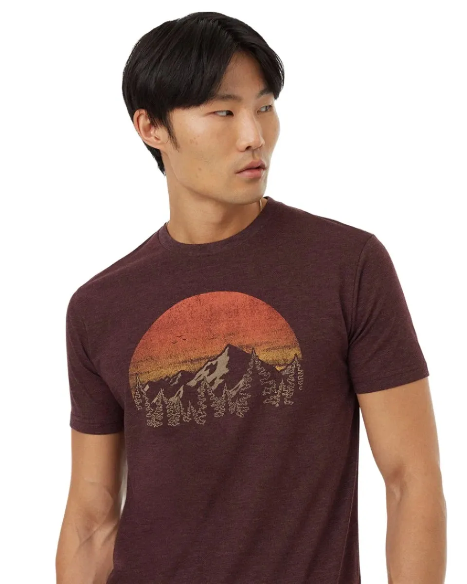 Tentree T-Shirts - Men's Vintage Sunset