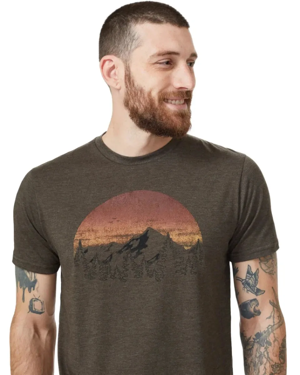 Tentree T-Shirts - Men's Vintage Sunset