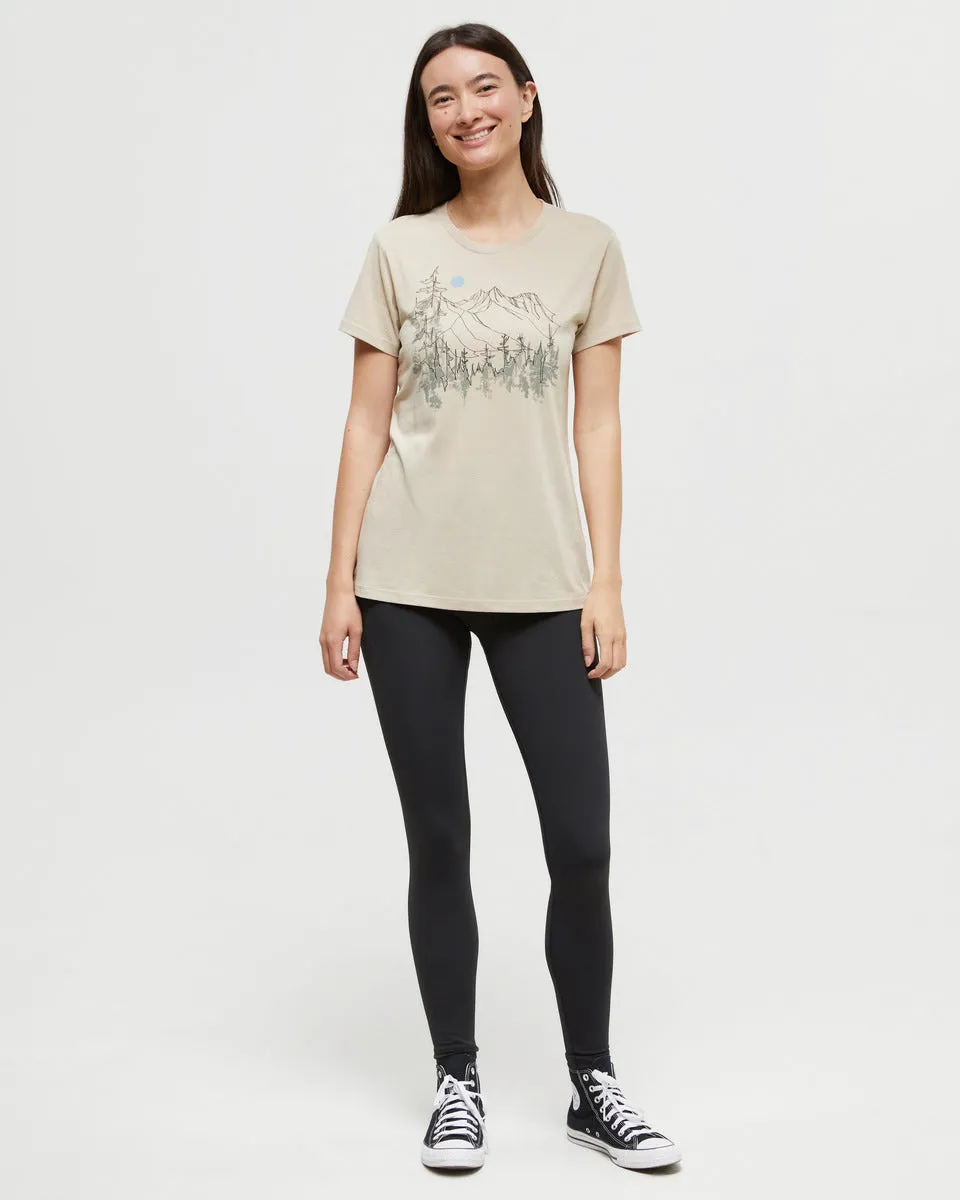 Tentree T-Shirts - Women’s Floral Fields T-Shirt