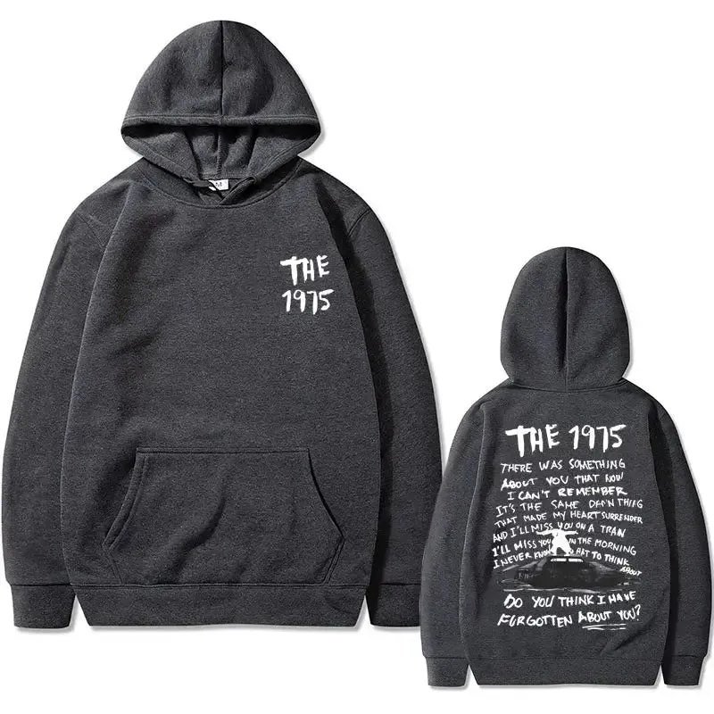 The 1975 about You Graphic Print Hoodies Being Funny in A Foreign Language Album Hoodies Men Women's Casual Vintage Sweatshirt