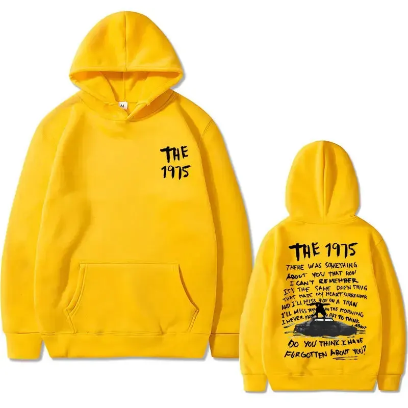 The 1975 about You Graphic Print Hoodies Being Funny in A Foreign Language Album Hoodies Men Women's Casual Vintage Sweatshirt