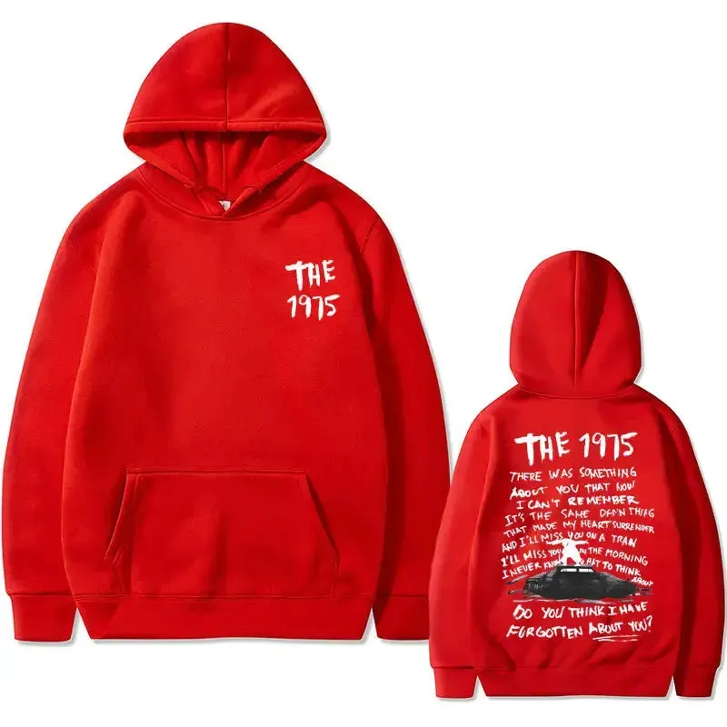 The 1975 about You Graphic Print Hoodies Being Funny in A Foreign Language Album Hoodies Men Women's Casual Vintage Sweatshirt