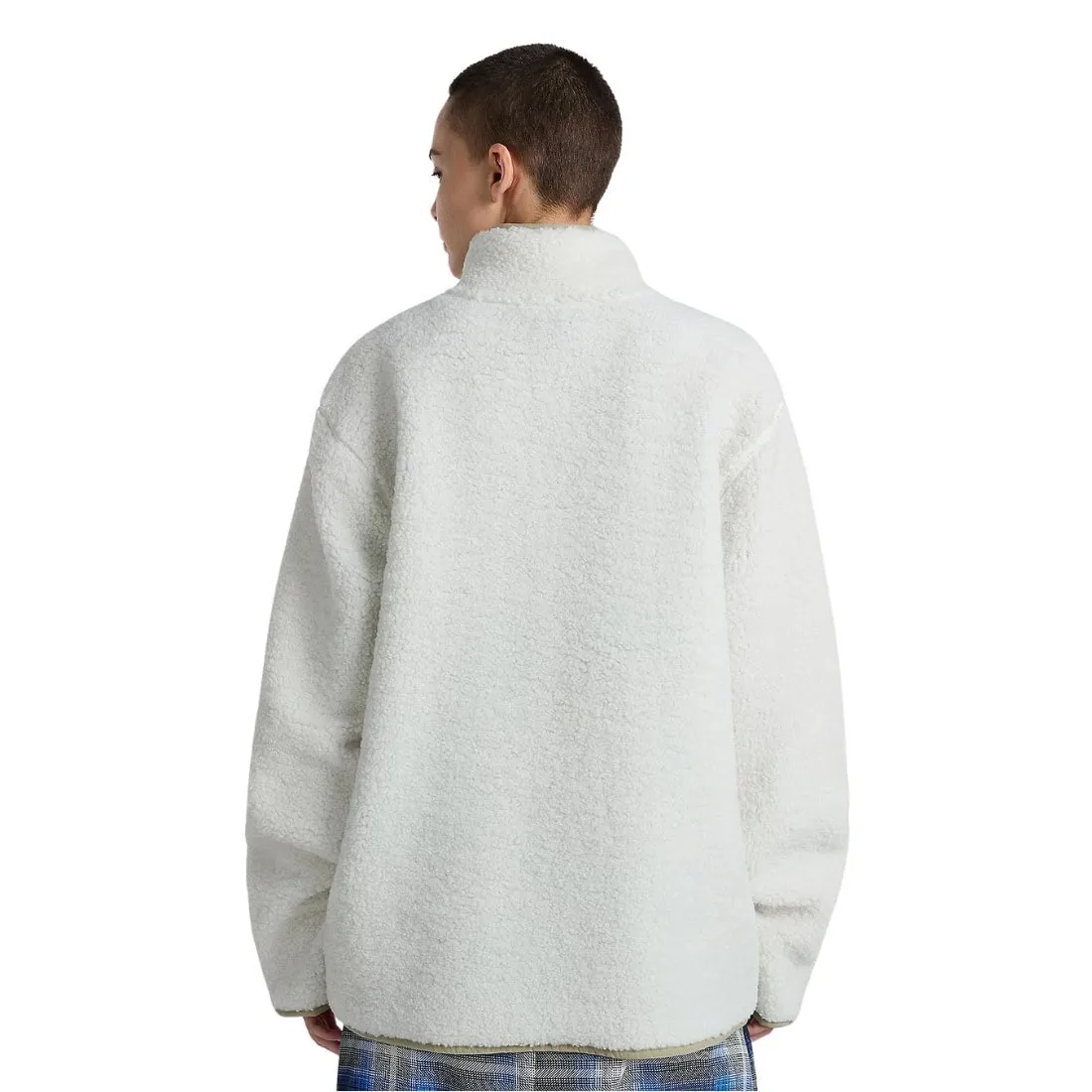 Vans Boxed Sherpa Quarter Zip Fleece - Marshmallow