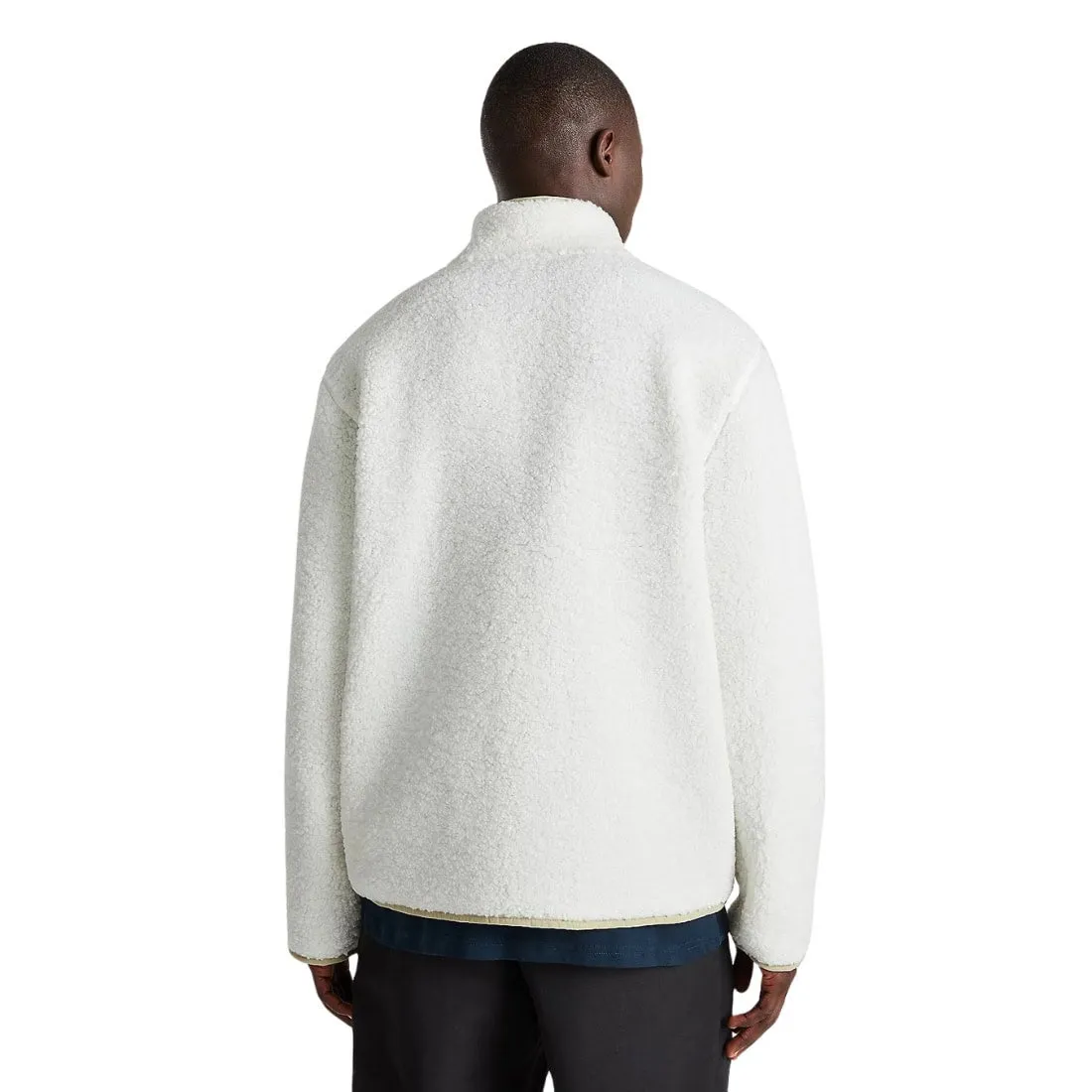 Vans Boxed Sherpa Quarter Zip Fleece - Marshmallow