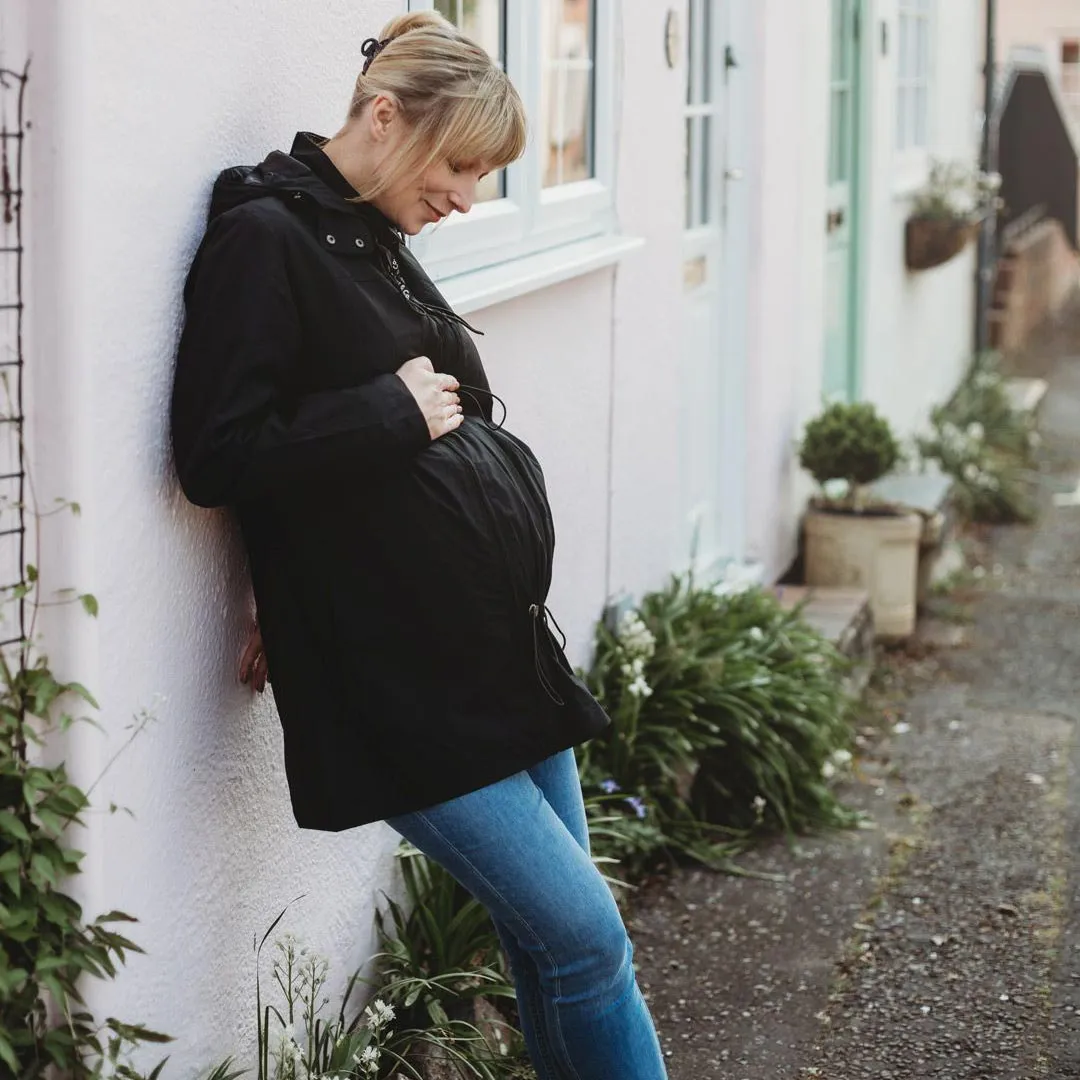 Wombat & Co NUMBAT GO Lightweight Babywearing Jacket - Black