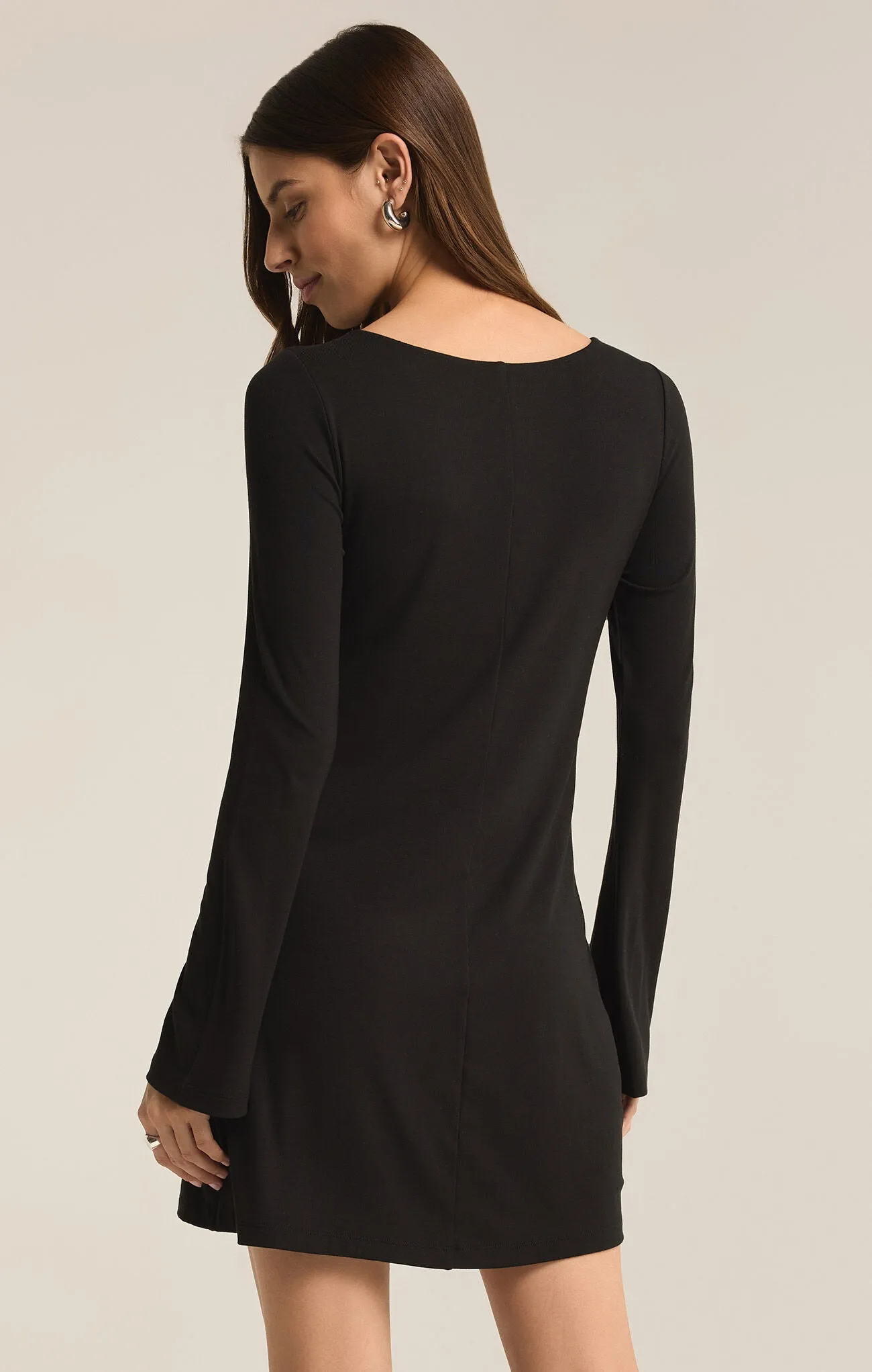 Z Supply Lola Mini Dress Black